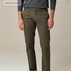 NEW with TAGS- Men's Olive Pants - 484 Slim-fit stretch chino pant